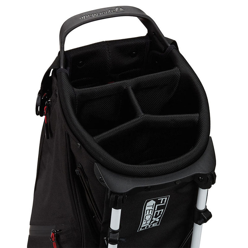 TAYLORMADE 9" FlexTech Stand Bag (Black/Red)