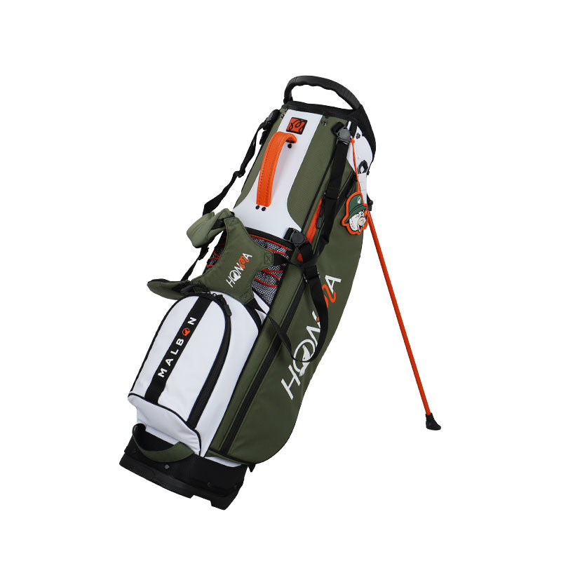 HONMA x Malbon Golf Performance Stand Bag (Green)