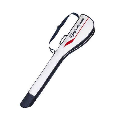 TAYLORMADE True-Lite Range Bag (White/Navy/Red)