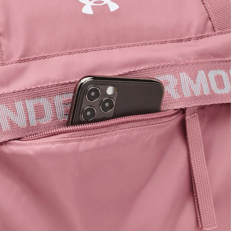 UNDER ARMOUR Favorite Women's Duffle Bag (Pink/White)