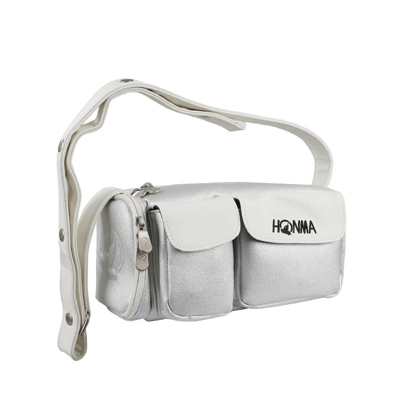 HONMA BB12505 Boston Bag (White/Silver)