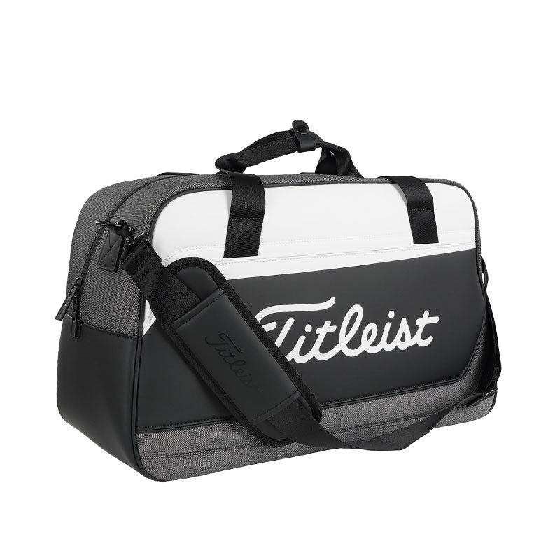 TITLEIST Pursuit Boston Bag (Black/White)