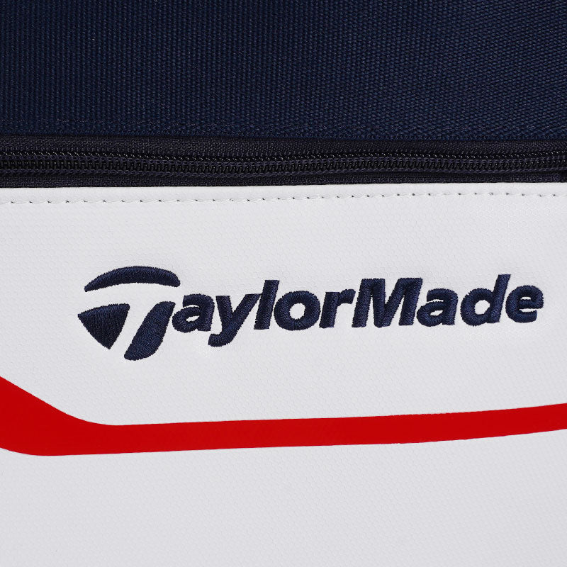 TAYLORMADE True-Lite Boston Bag (White/Navy/Red)