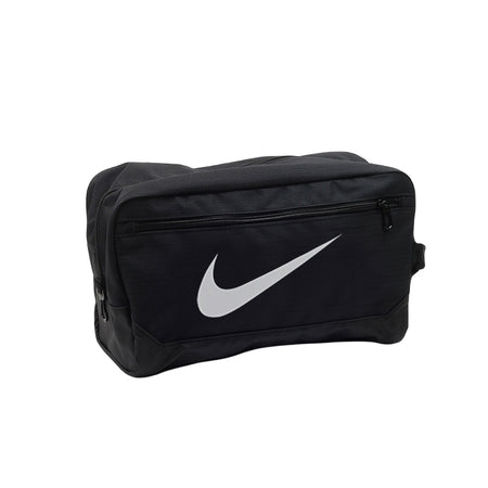 NIKE Brasilia Shoe Bag (Black/Black/White)