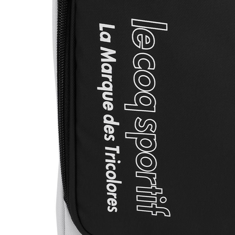 LE COQ SPORTIF GOLF Large Opening Shoe Case (White/Black)