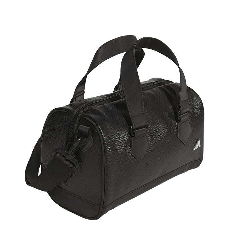 ADIDAS PU Leather Round Bag (Black)