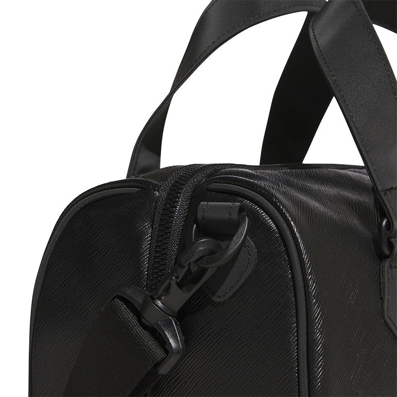 ADIDAS PU Leather Round Bag (Black)