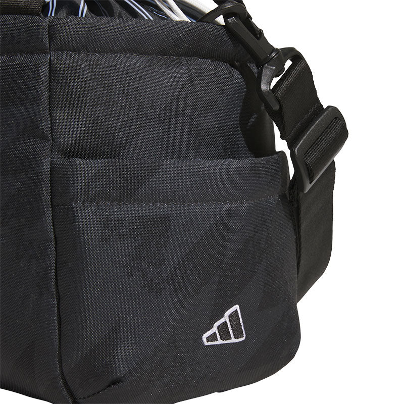 ADIDAS Graphic Round Bag (Black/White)