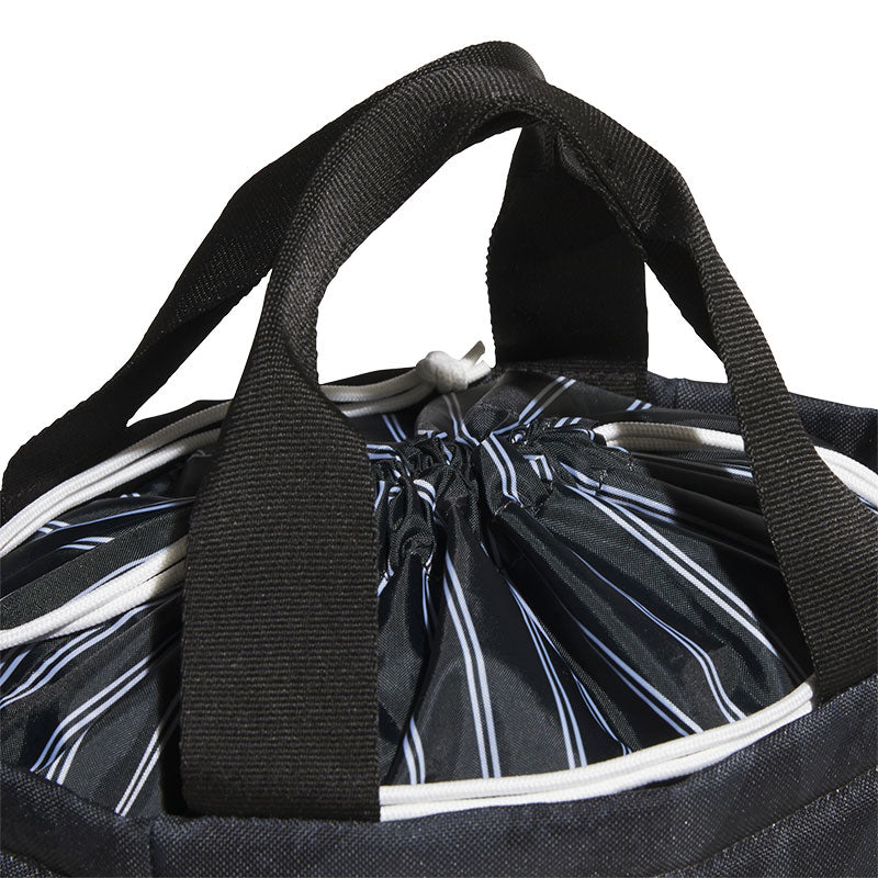 ADIDAS Graphic Round Bag (Black/White)