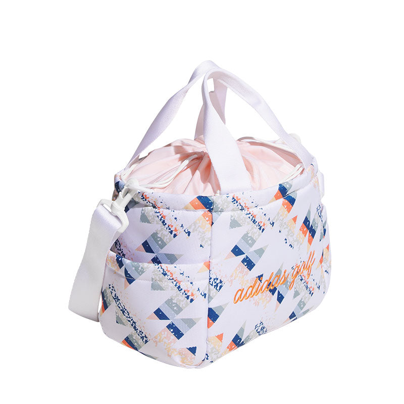 ADIDAS Graphic Round Bag (White/Multi)