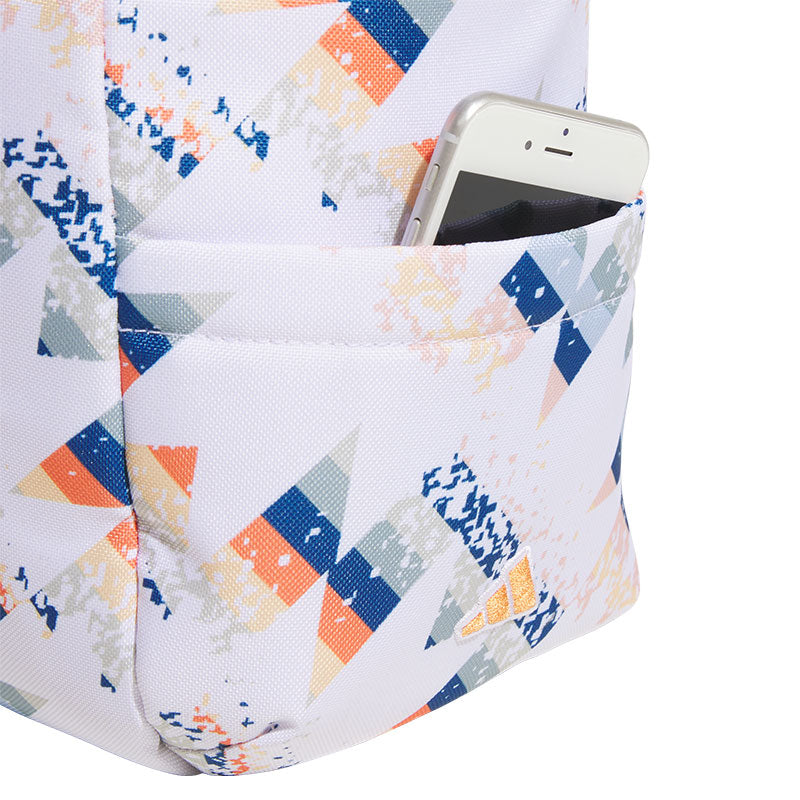 ADIDAS Graphic Round Bag (White/Multi)