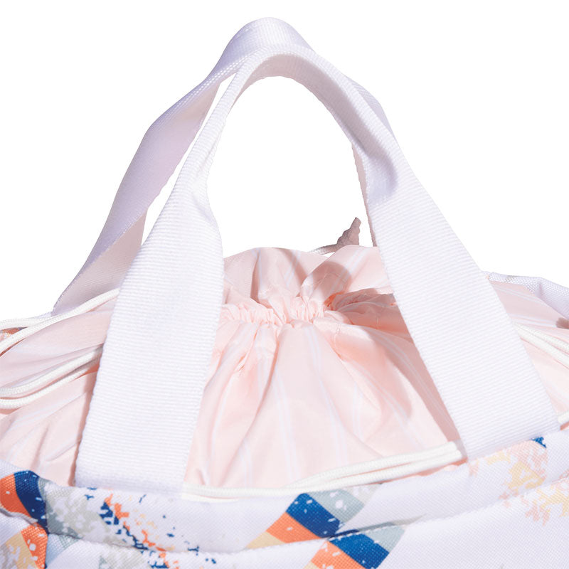 ADIDAS Graphic Round Bag (White/Multi)