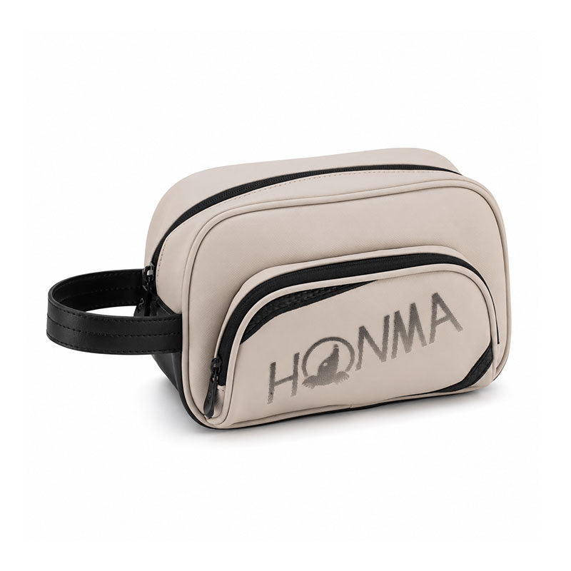 HONMA Big Logo Pouch (Beige)