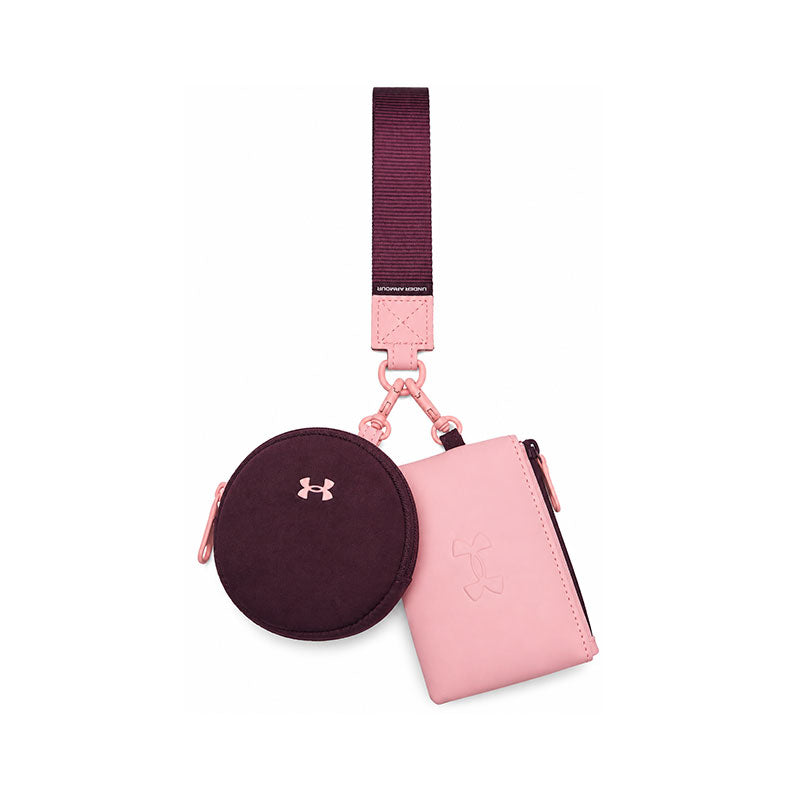 UNDER ARMOUR Essential Women's Wristlet (Pink/Red/Pink)