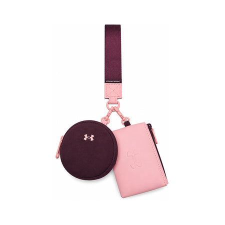 UNDER ARMOUR Essential Women's Wristlet (Pink/Red/Pink)