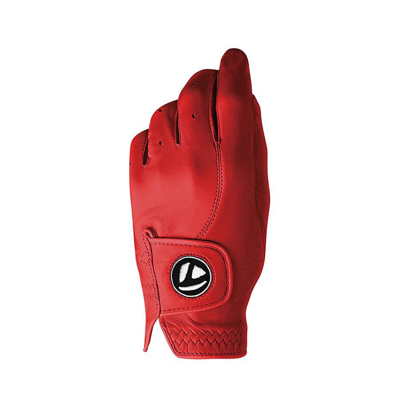 TAYLORMADE Tour Preferred Coloured Leather Men's Glove (Red)