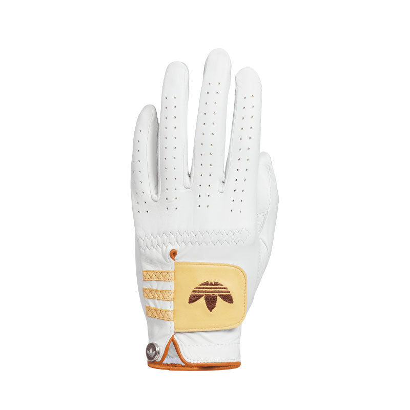 ADIDAS Originals Unisex Leather Glove (White/Orange)
