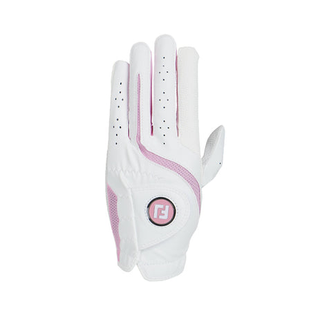 FOOTJOY GTXtreme Asian Women's Leather Pair Gloves (White/Pink)
