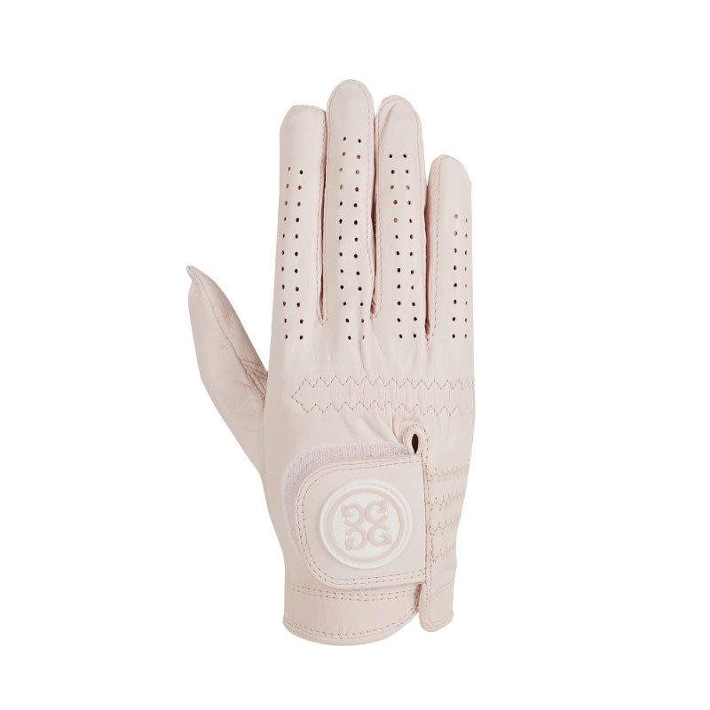 GFORE Signature Women's Leather Glove (Blush)