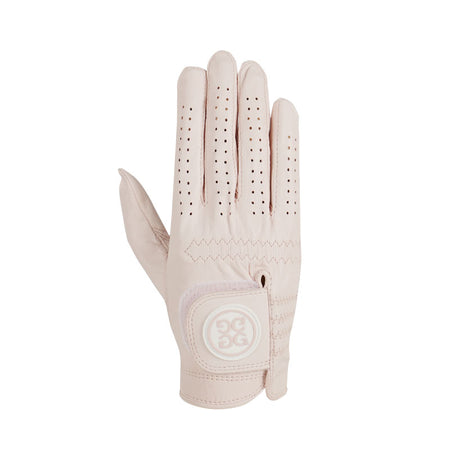 GFORE Signature Women's Leather Glove (Blush)