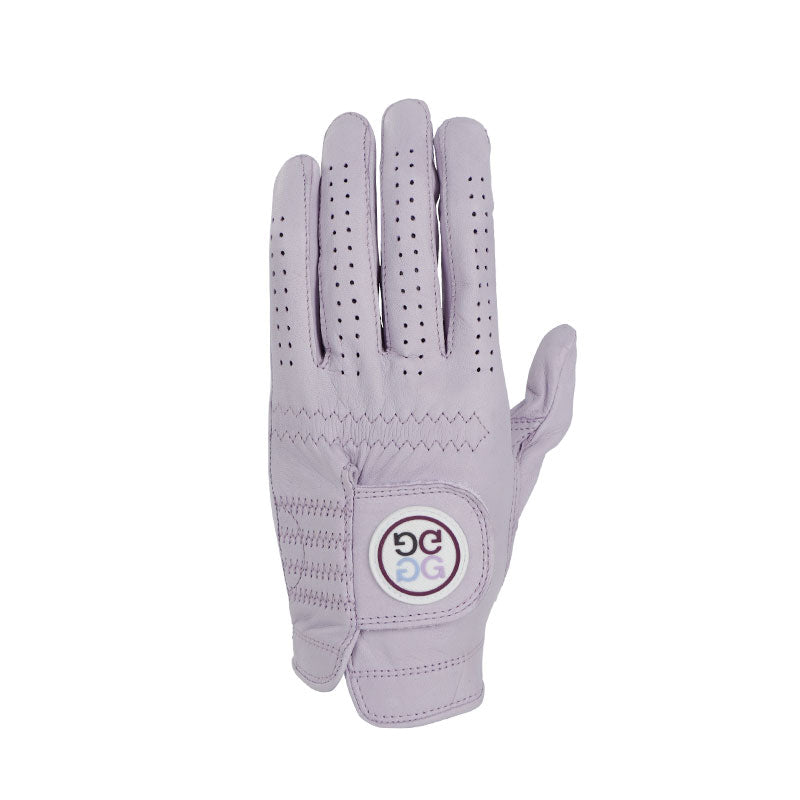 GFORE Signature Women's Leather Glove (Orchid)