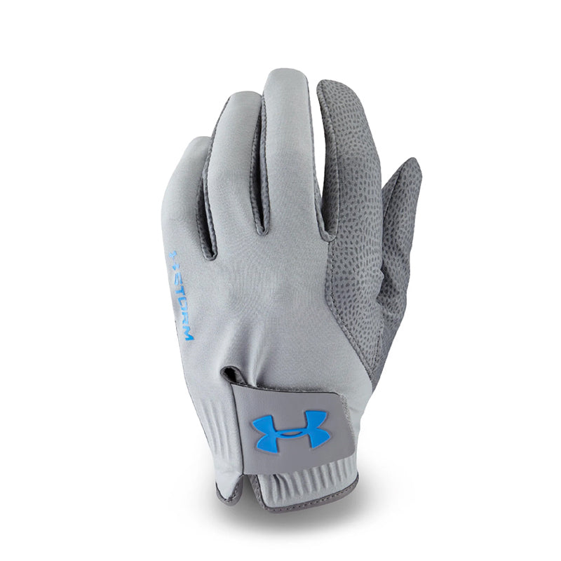 UNDER ARMOUR Storm Men's Pair All Weather Glove (Steel/Royal)