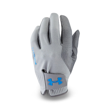 UNDER ARMOUR Storm Men's Pair All Weather Glove (Steel/Royal)