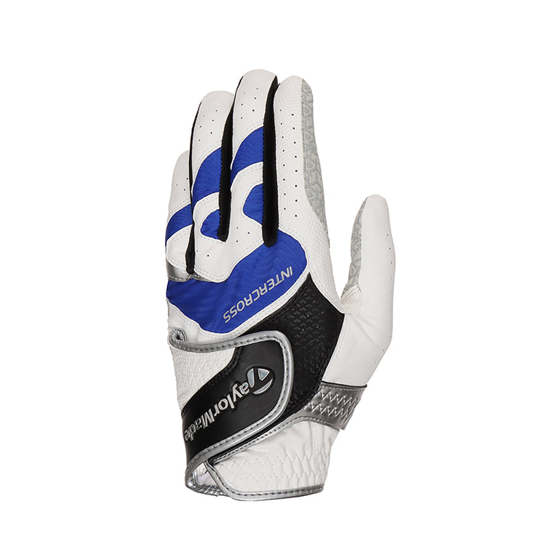 TAYLORMADE Intercross 6.0 All-Weather Men's Glove (White/Blue)