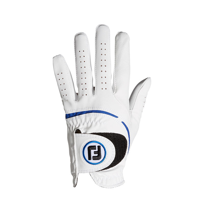 FOOTJOY WeatherSof Men's All-Weather Glove (White/Blue)