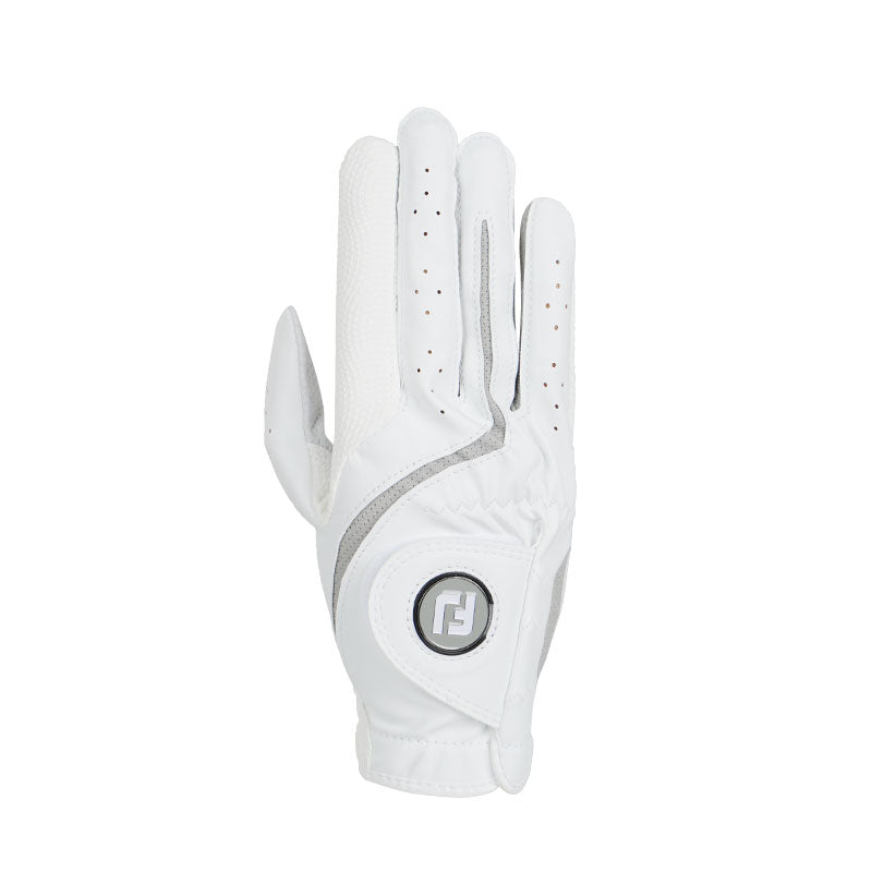 FOOTJOY GTXtreme Asian Women's Leather Pair Gloves (White/Grey)