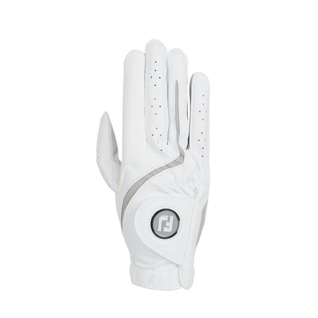 FOOTJOY GTXtreme Asian Women's Leather Pair Gloves (White/Grey)