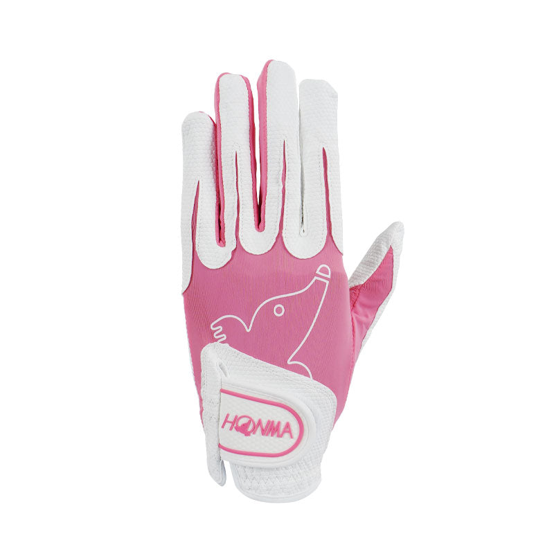 HONMA Men's All-Weather Glove (White/Pink)