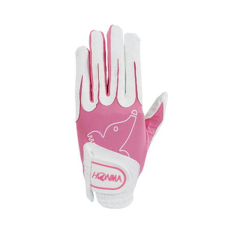 HONMA Men's All-Weather Glove (White/Pink)