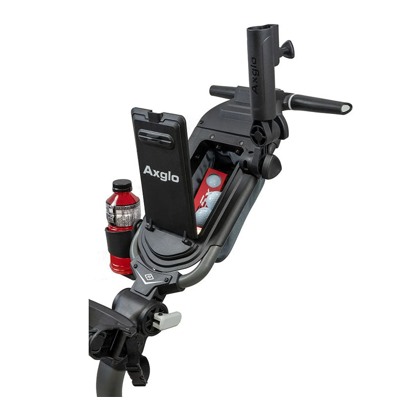 AXGLO E5 E-Cart 4-Wheel Trolley With Lithium Battery (Graphite)