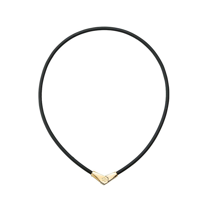 COLANTOTTE ALT NECKLACE (BLACK/GOLD)