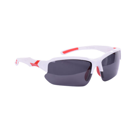NICKENT 9301 White Red/Smoke Polarized Sunglasses