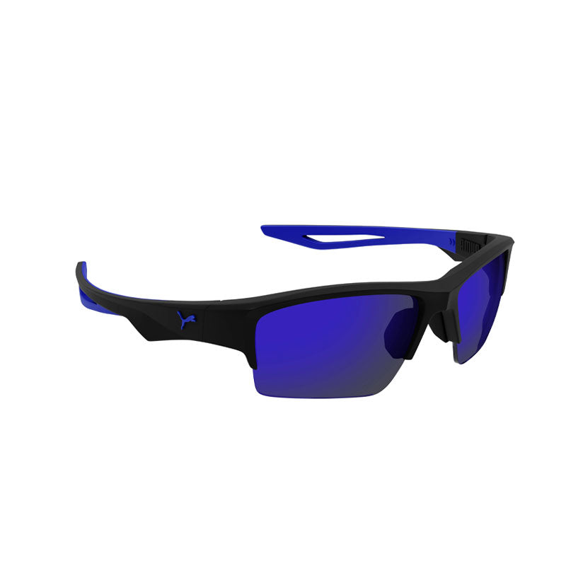 PUMA PU0400S Black/Black/Blue Sunglasses
