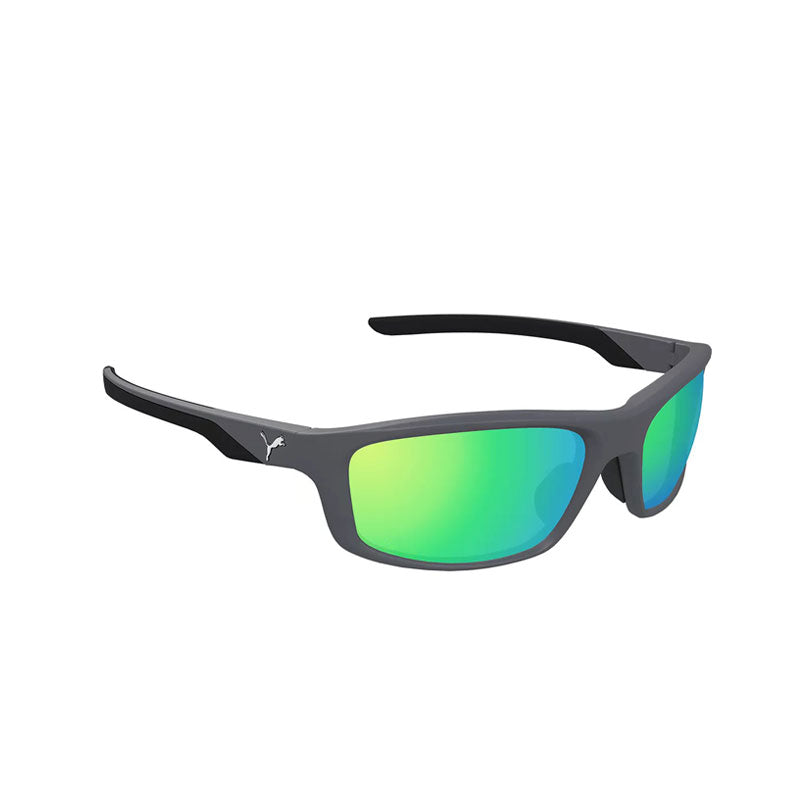 PUMA PU0408S Black/Green Sunglasses
