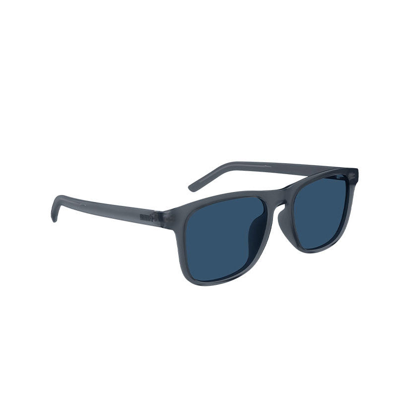 PUMA PU0502SA Matte Grey/Blue Sunglasses