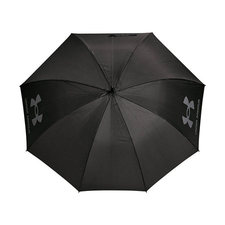 UNDER ARMOUR Golf Single Canopy Umbrella (Black/Silver Reflective)
