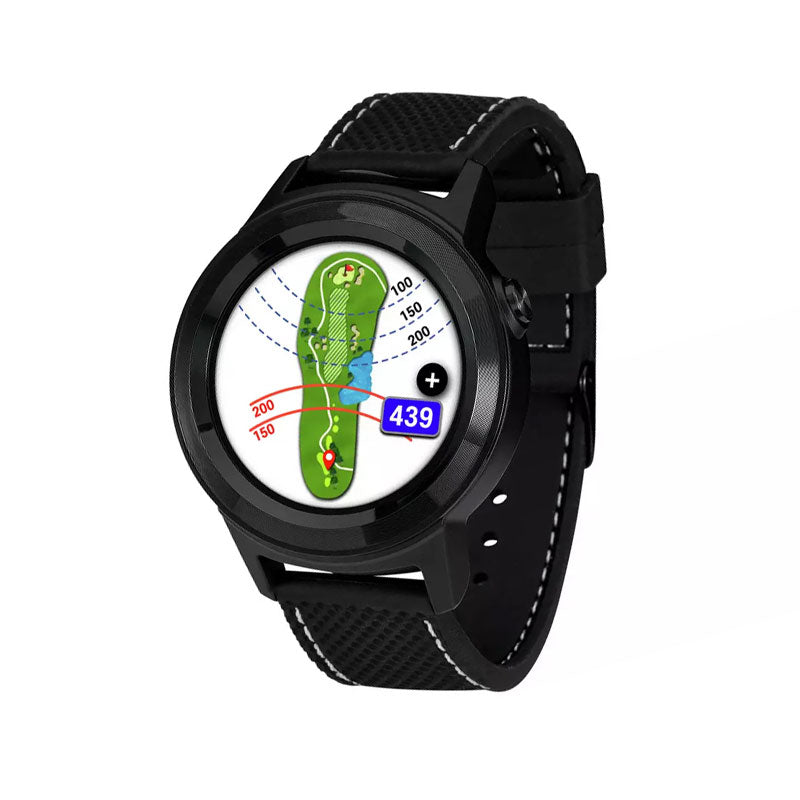 GOLF BUDDY Aim W11 GPS Golf Watch (Black)
