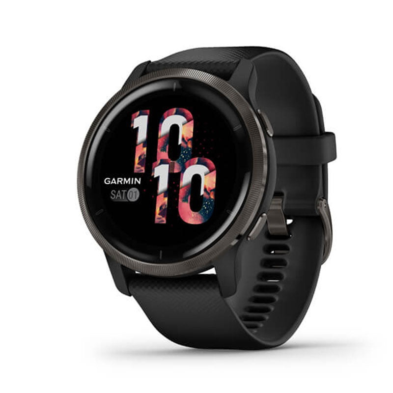 GARMIN Venu 2 GPS Smart Watch (Black Slate)
