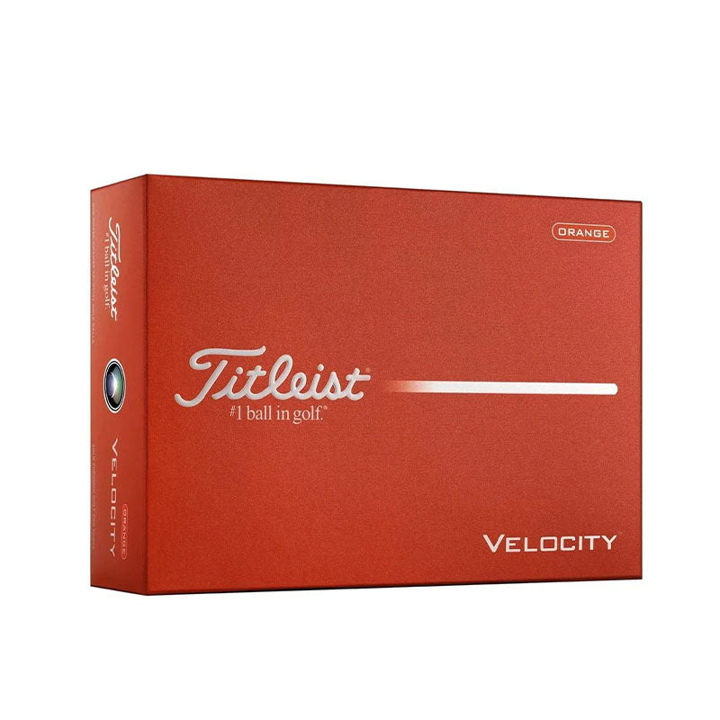TITLEIST Velocity (2026) (Orange) Golf Ball