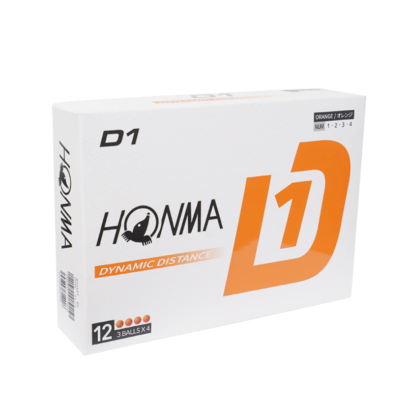 HONMA D1 (2024) (Orange) Golf Ball