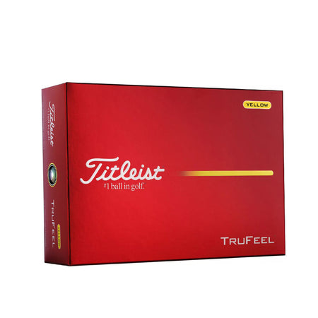TITLEIST TruFeel (2026) (Yellow) Golf Ball