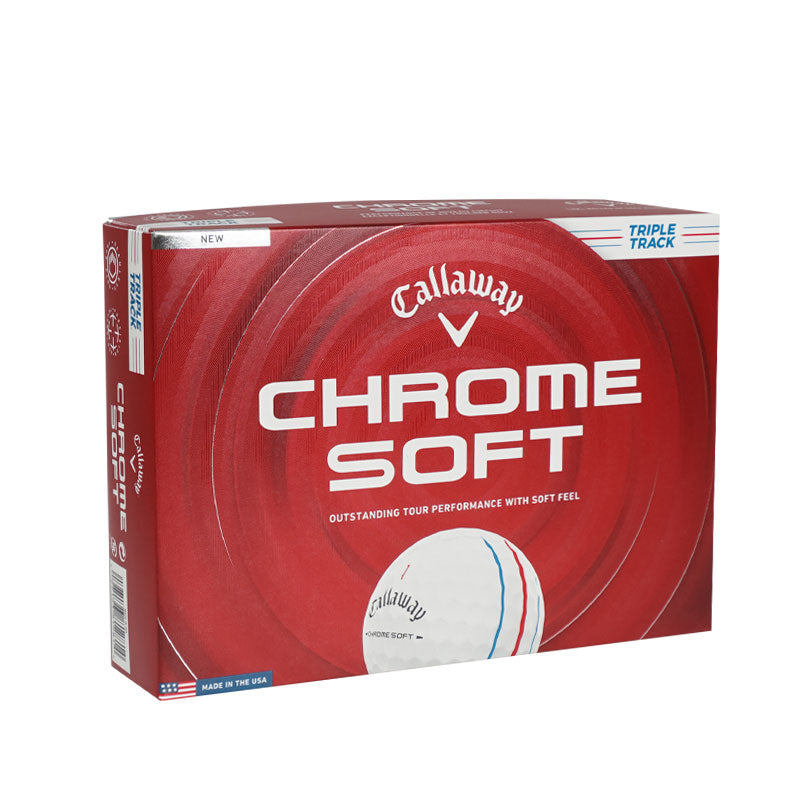 CALLAWAY Chrome Soft Triple Track (2026) Golf Ball