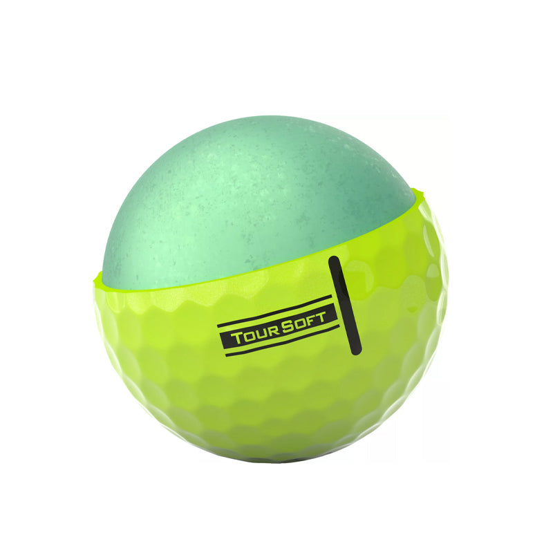 TITLEIST Tour Soft (2024) (Yellow) Golf Ball