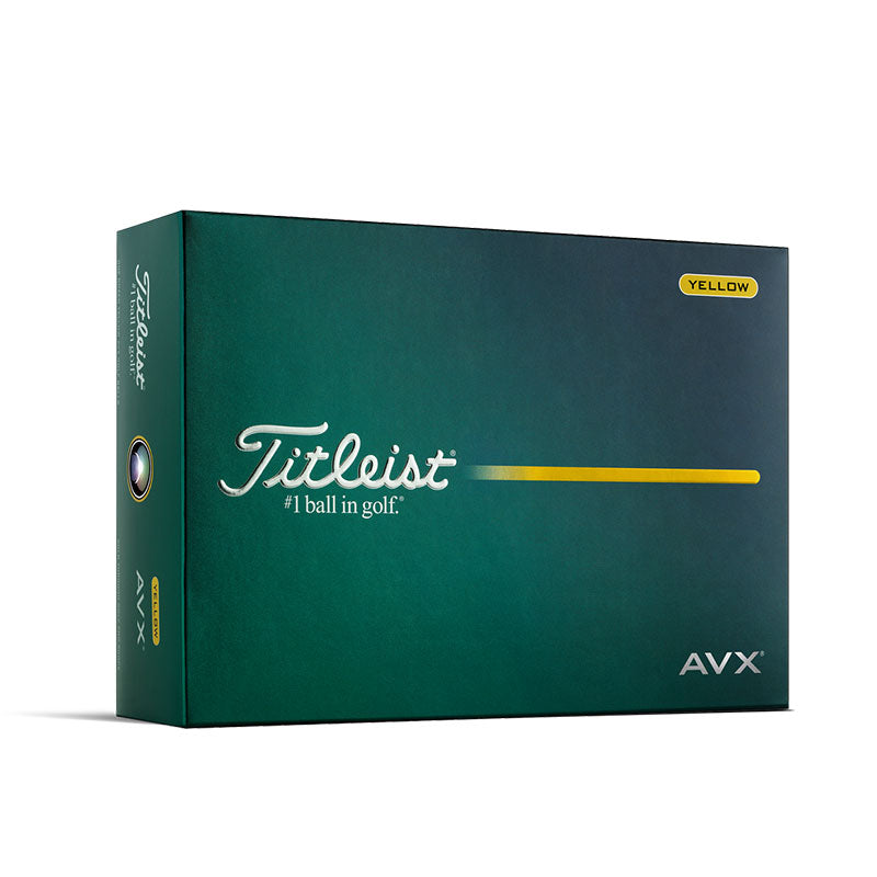 TITLEIST AVX (2026) (Yellow) Golf Ball