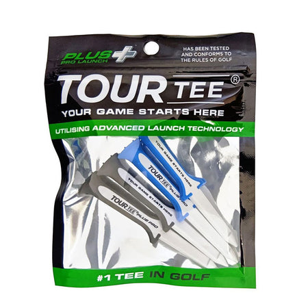 TOUR TEE Plus Pro Launch Tee 80mm - 4pcs
