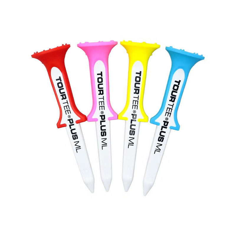 TOUR TEE Plus Mid Launch Tee 73mm - 4pcs